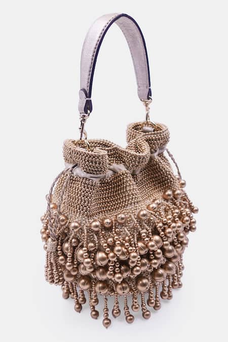 Versuhz The Grapes Beaded Potli Bag 