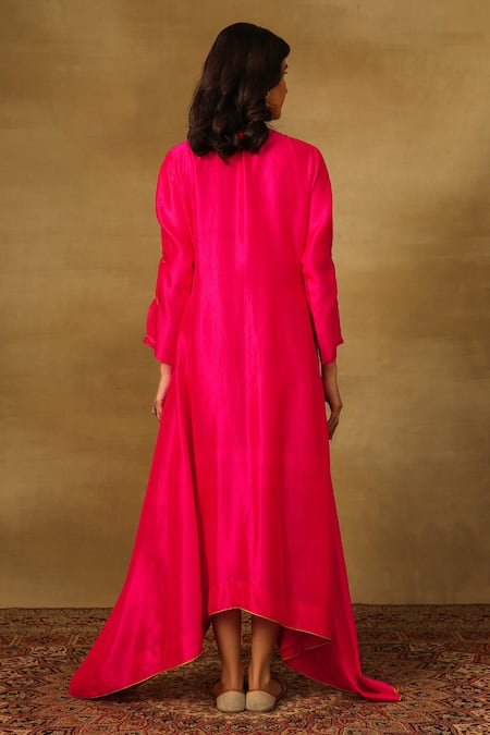 Neha Poddar Paisley Embroidered Asymmetric Tunic 