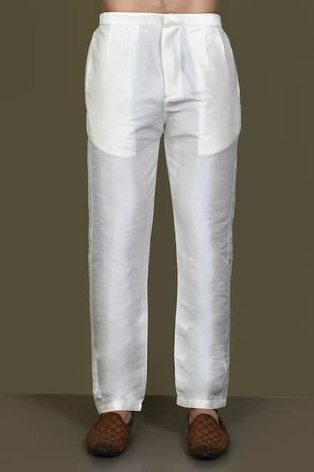 Arihant Rai Sinha_Green Jacquard, Silk Embroidery Flame Swirl Layered Sherwani With Aligadhi Pant _Online_at_Aza_Fashions