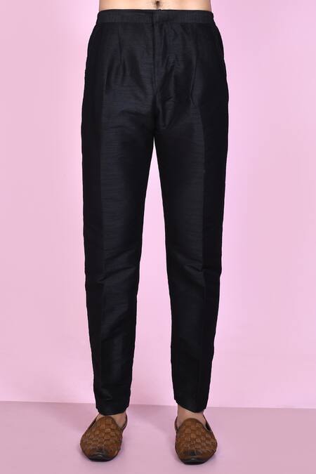 Arihant Rai Sinha_Green Jacquard, Silk Embroidery Vintage Iris Layered Sherwani With Aligadhi Pant _Online_at_Aza_Fashions