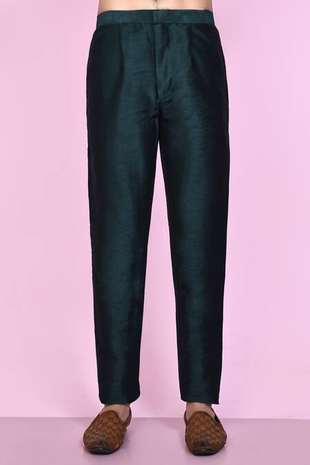 Arihant Rai Sinha_Beige Jacquard, Silk Mughal Garden Layered Sherwani With Aligadhi Pant _Online_at_Aza_Fashions