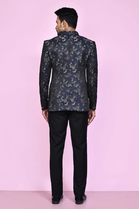 Arihant Rai Sinha Florette Woven Bandhgala 