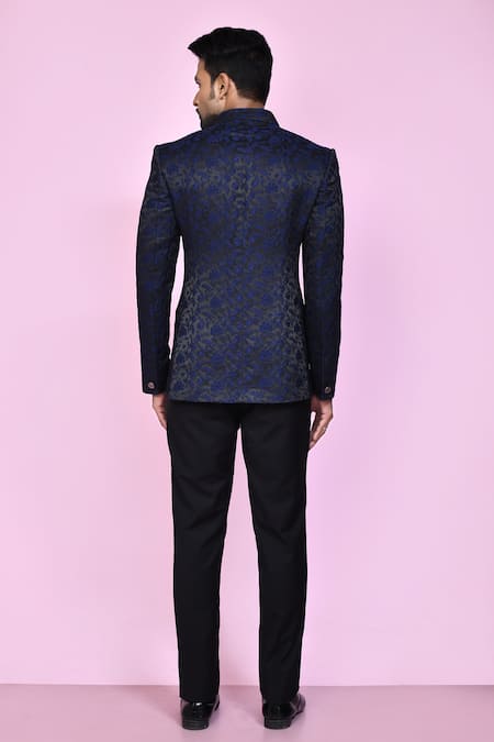 Arihant Rai Sinha Garden Woven Bandhgala 