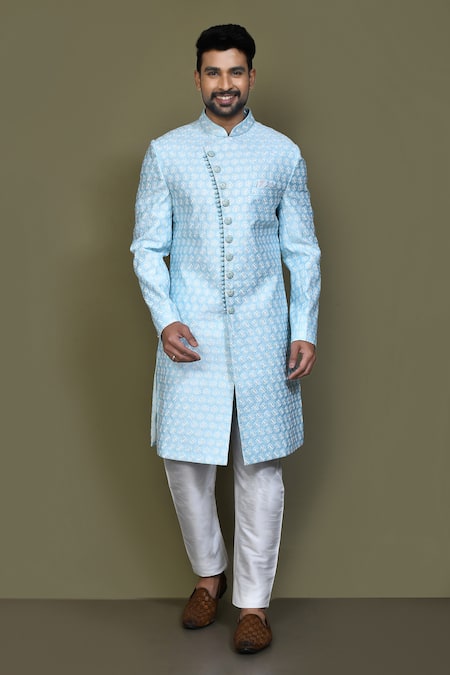 Aryavir Malhotra Thread Work Sherwani Set 