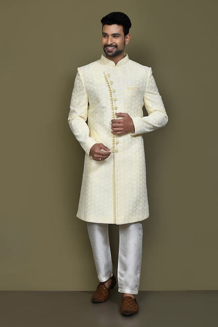 Arihant Rai Sinha Thread Work Sherwani & Pant Set 