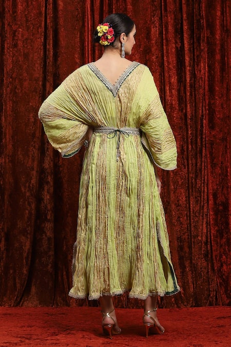 Shikhar Sharma Dori Embroidered Kaftan 