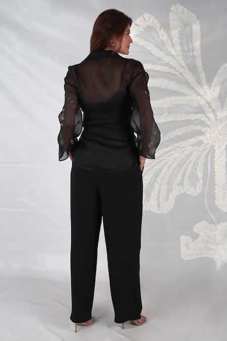 Seesa Alaya Sheer Embroidered Jacket 