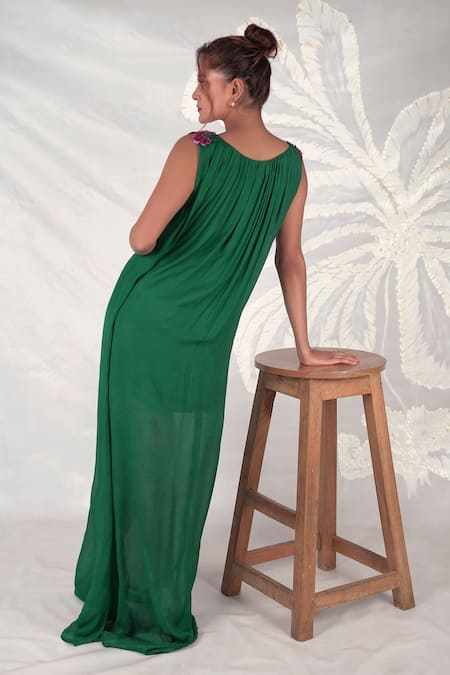 Seesa Naida Crinkled Long Dress 