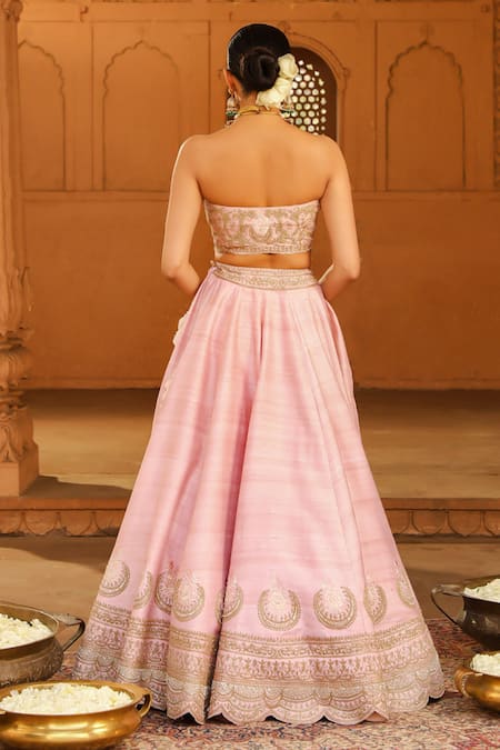 Sheetal Batra Razana Embroidered Blouse Lehenga Set 