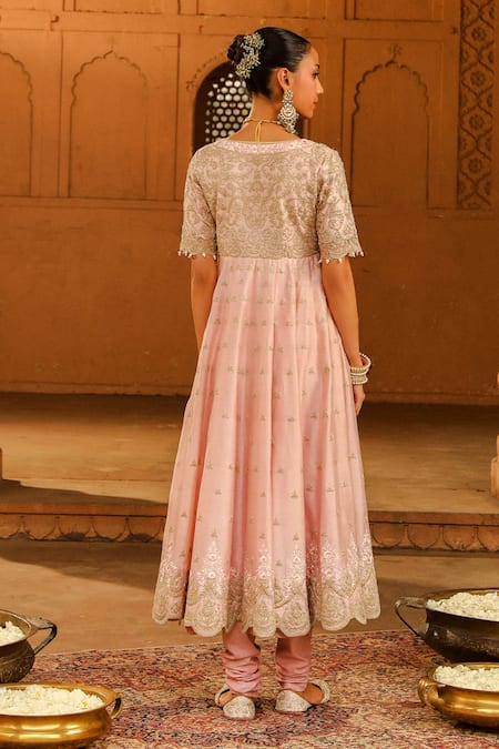 Sheetal Batra Wasifa Embroidered Anarkali Set 