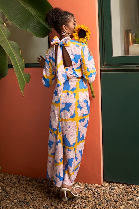 ZiP by Payal & Zinal Summer Crush Geometric Print Dress 