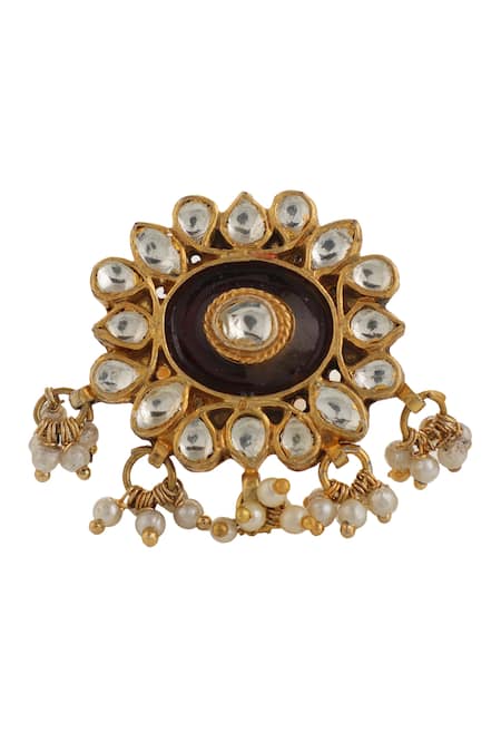 Riana Jewellery Meenakari Embellished Ring 