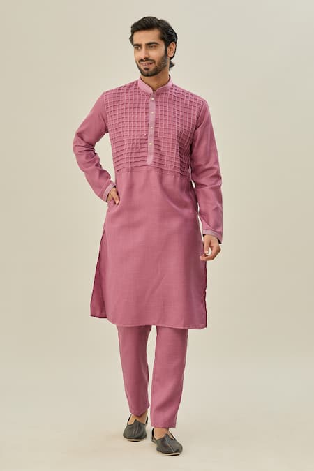 Arihant Rai Sinha Plain Kurta & Pant Set 