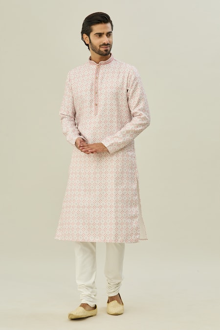 Arihant Rai Sinha Geometric Print Kurta 