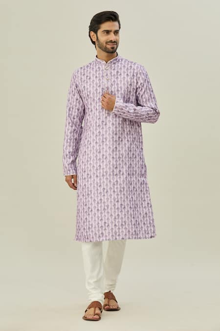 Arihant Rai Sinha Abstract Print Kurta 