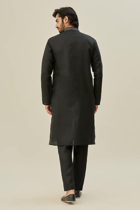 Arihant Rai Sinha Thread Placket Embroidered Kurta Set 