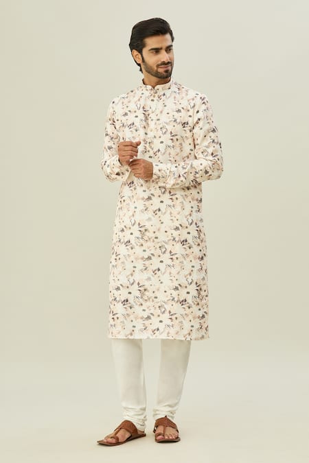 Arihant Rai Sinha Floral Print Kurta 