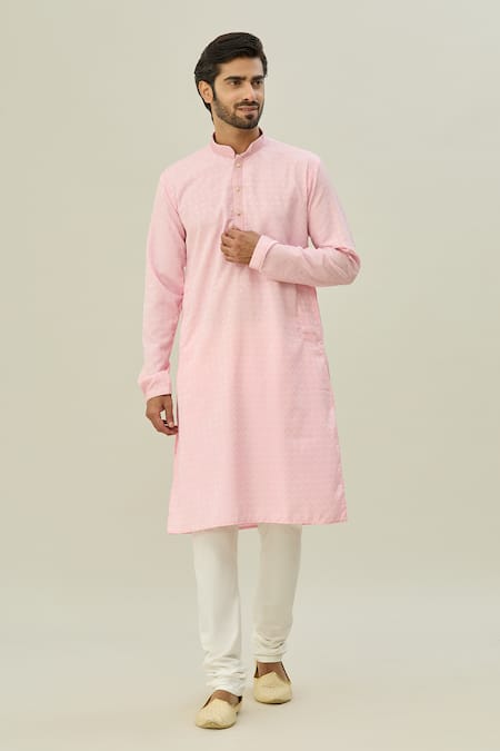 Arihant Rai Sinha Floral Bloom Self Design Kurta 