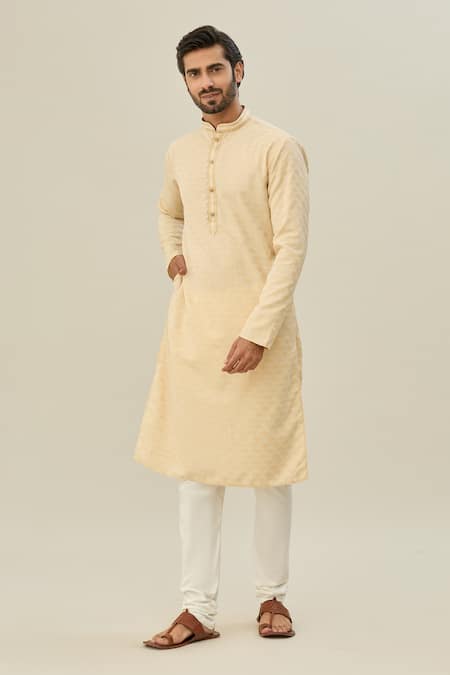 Arihant Rai Sinha Mandala Butti Pattern Kurta 