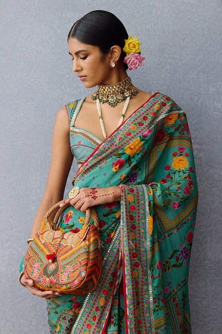 Torani Yellow Embroidery Dil Seher Tia Handbag Online at Aza Fashions Torani_Yellow Embroidery Dil Seher Tia Handbag _Online_at_Aza_Fashions