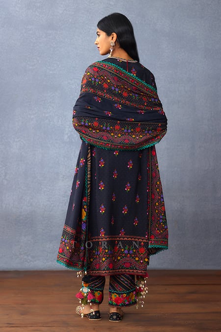 Torani Dil Shaad Fareha Print Kurta Pant Set 