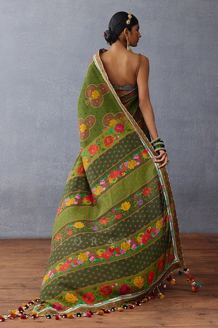 Torani Dil Saaz Mahasti Printed Saree 