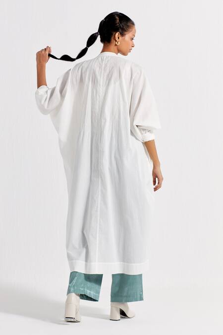 Three High Waist Pleated Flared Pant 