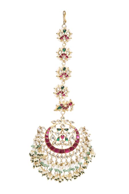 Preeti Mohan Sarvani Embellished Chaand Maangtikka 