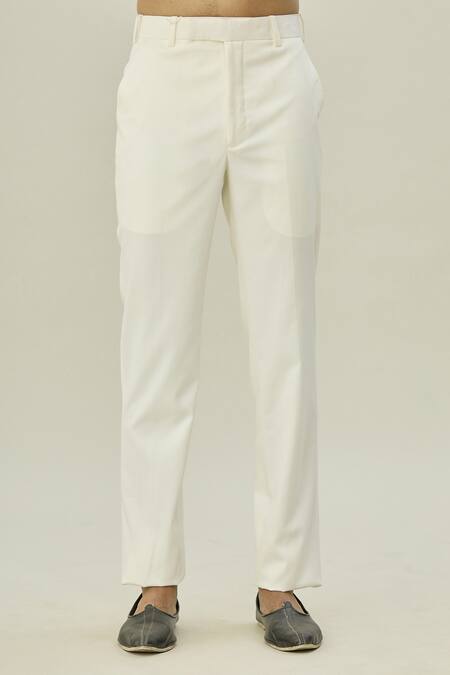 Shop Arihant Rai Sinha Beige Cotton, Taffeta Cut Work Cutdana Embroidered Bandhgala Set Online at Aza Fashions Shop_Arihant Rai Sinha_Beige Cotton, Taffeta Cut Work Cutdana Embroidered Bandhgala Set_Online_at_Aza_Fashions