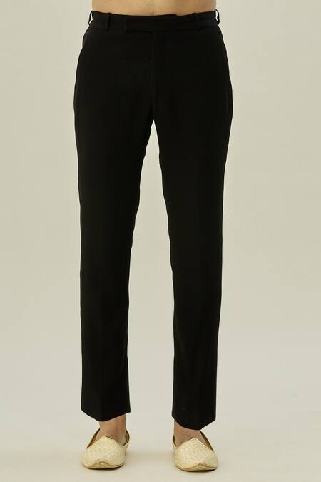 Arihant Rai Sinha Grey Cotton, Taffeta Embroidery Resham Bandhgala Set at Aza Fashions Arihant Rai Sinha_Grey Cotton, Taffeta Embroidery Resham Bandhgala Set_at_Aza_Fashions