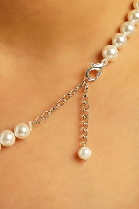 Shop_Kastiya Jewels_Purple Natural Amethyst Twisted Choker_Online_at_Aza_Fashions