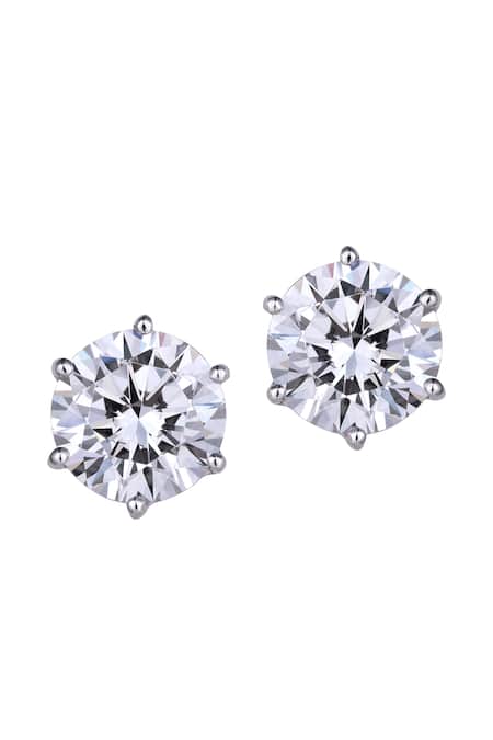 Diosa Paris Jewellery Solitaire Ear Studs 