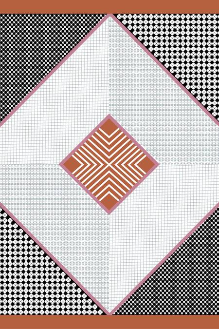 Thee Modern Roots Black Intricacy Unleashed Silk Scarf Online at Aza Fashions Thee Modern Roots_Black Intricacy Unleashed Silk Scarf _Online_at_Aza_Fashions