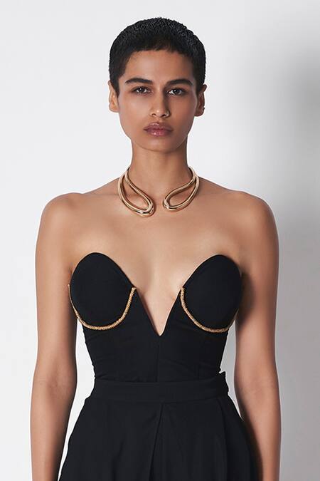 431-88 By Shweta Kapur Black Microfiber Draped Rumi Dhoti Pant Online at Aza Fashions 431-88 By Shweta Kapur_Black Microfiber Draped Rumi Dhoti Pant _Online_at_Aza_Fashions