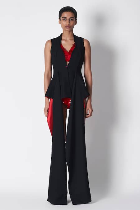 431-88 By Shweta Kapur Side Panel Tanya Blazer 