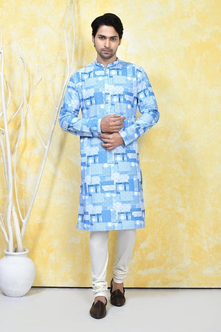 Arihant Rai Sinha Mix & Match Print Kurta Set 