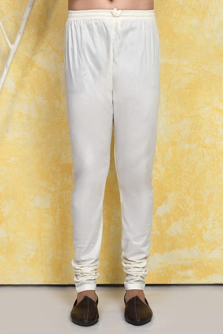 Arihant Rai Sinha_Orange Cotton Mahal Jaal Print Kurta Set _Online_at_Aza_Fashions