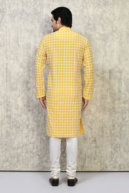 Arihant Rai Sinha Florence Circlet Resham Embroidered Kurta Set 