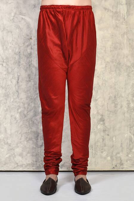 Arihant Rai Sinha_Gold Silk Embroidery Floret Motif Resham Woven Kurta Set_Online_at_Aza_Fashions