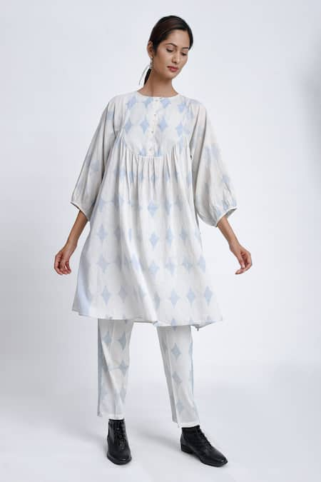 Jayati Goenka Cotton Printed Tunic & Trouser Set 