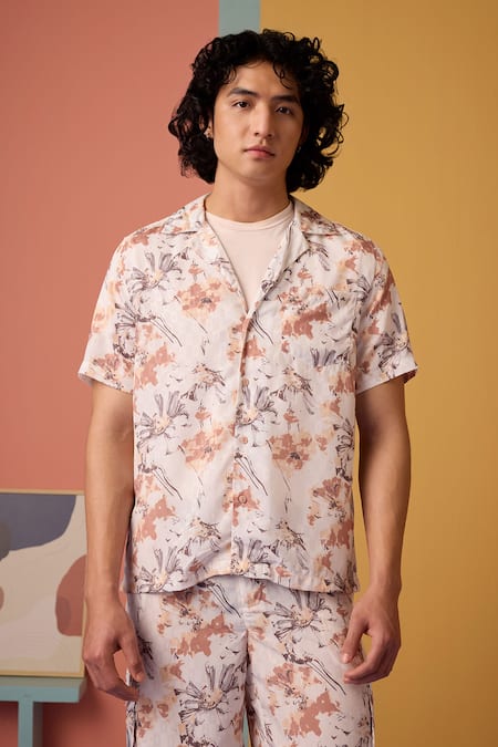 MUVAZO Floral Odyssey Shirt 