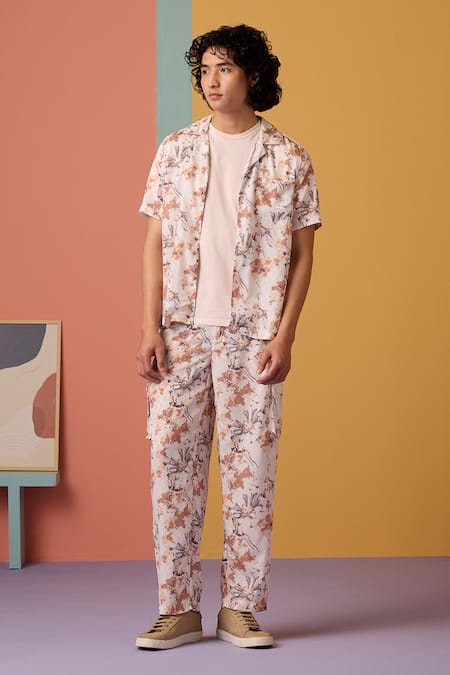 MUVAZO Floral Odyssey Pant 