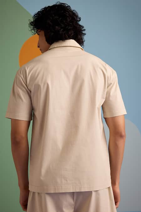 Muvazo Sunbeam Plain T Shirt & Shorts Set 