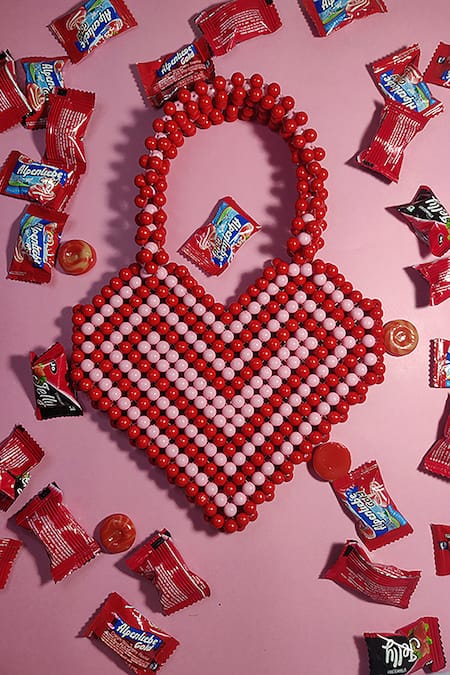 Rubilon Blossom Heart Shaped Bag 