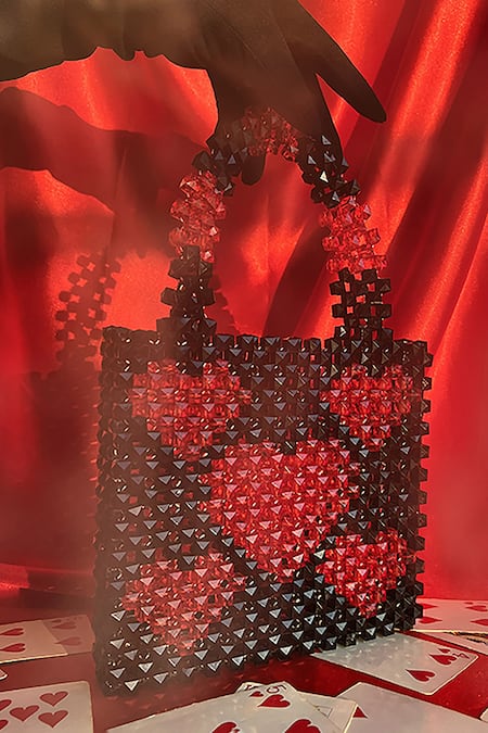 Buy_Rubilon_Multi Color Cupid Heart Pattern Bag _Online_at_Aza_Fashions