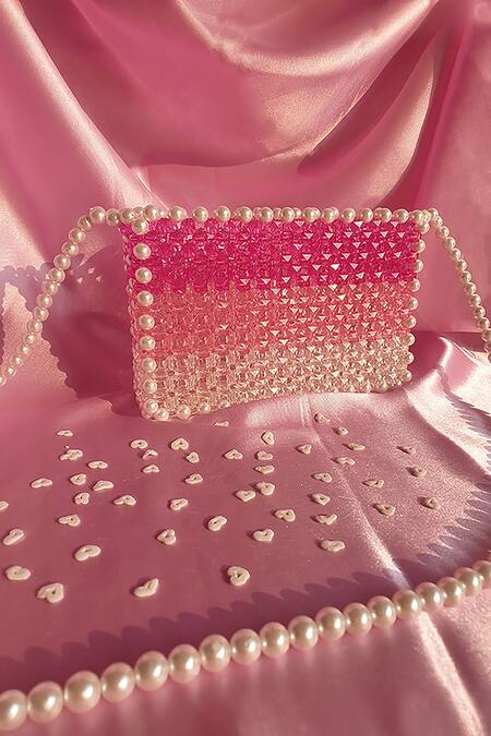 Buy_Rubilon_Pink Kate Crystal Embellished Bag 