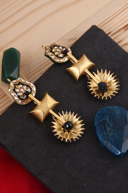 Trupti Mohta Mughal Handcrafted Earrings 