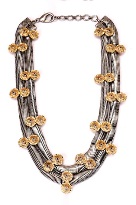 Trupti Mohta Tropic Affair Statement Necklace 