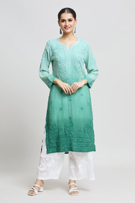 Samyukta Singhania Chikankari Embroidered Kurta 