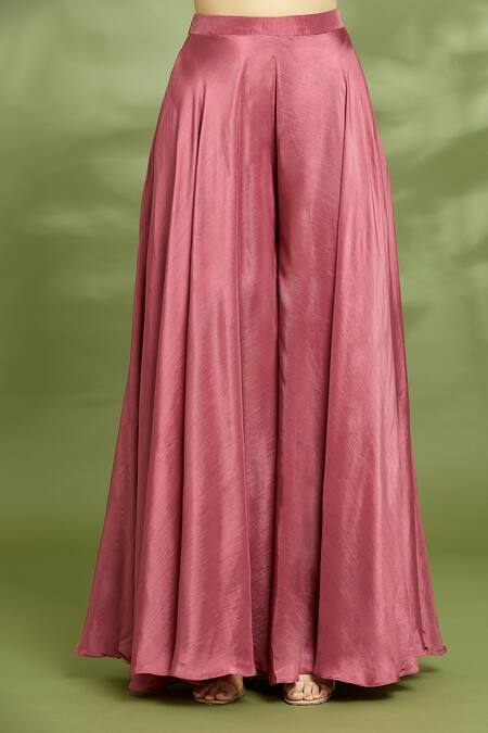 Buy Enamour By Radha Pink Silk, Organza Sequins, Zari Yoke Embroidered Anarkali Sharara Set Online at Aza Fashions Buy_Enamour By Radha_Pink Silk, Organza Sequins, Zari Yoke Embroidered Anarkali Sharara Set _Online_at_Aza_Fashions